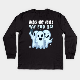 13th Birthday Kids Long Sleeve T-Shirt